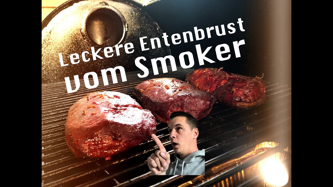 Wie man eine saftige Entenbrust auf dem Smoker macht - Rezept