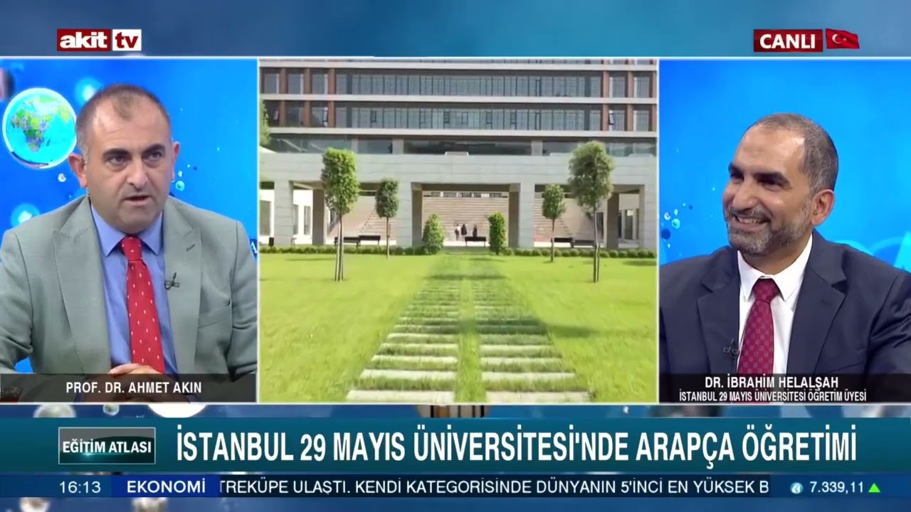 Dr. Öğr. Üyesi İbrahim HELALŞAH AKİT TV Eğitim Atlası 04 Ağustos 2023