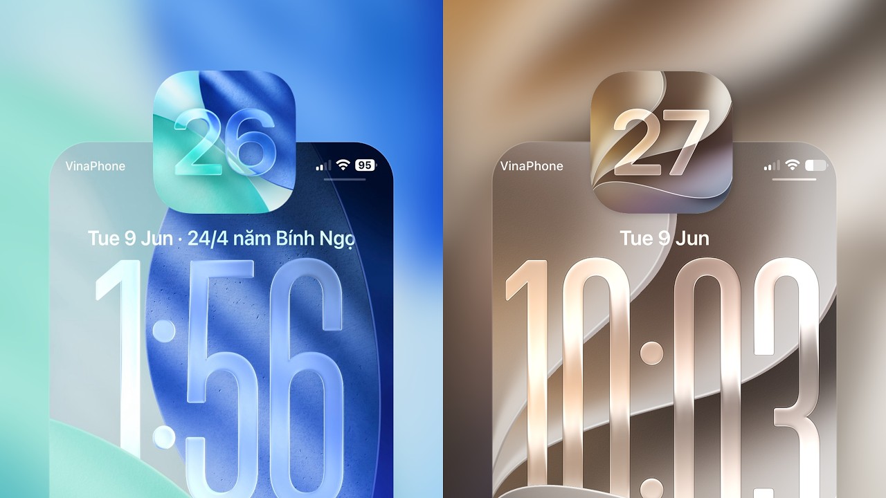 Quick UI Comparison: iOS 26 vs iOS 27