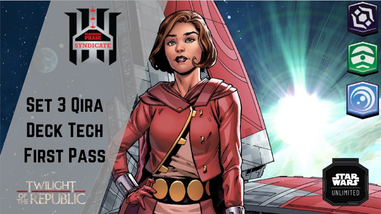 Star Wars Unlimited Deck Tech: Set 3 Qi'ra Command