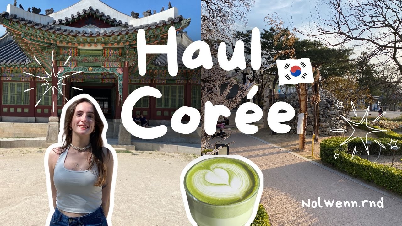 Haul Corée du Sud : ce que j’ai ramené dans ma valise 🇰🇷✨