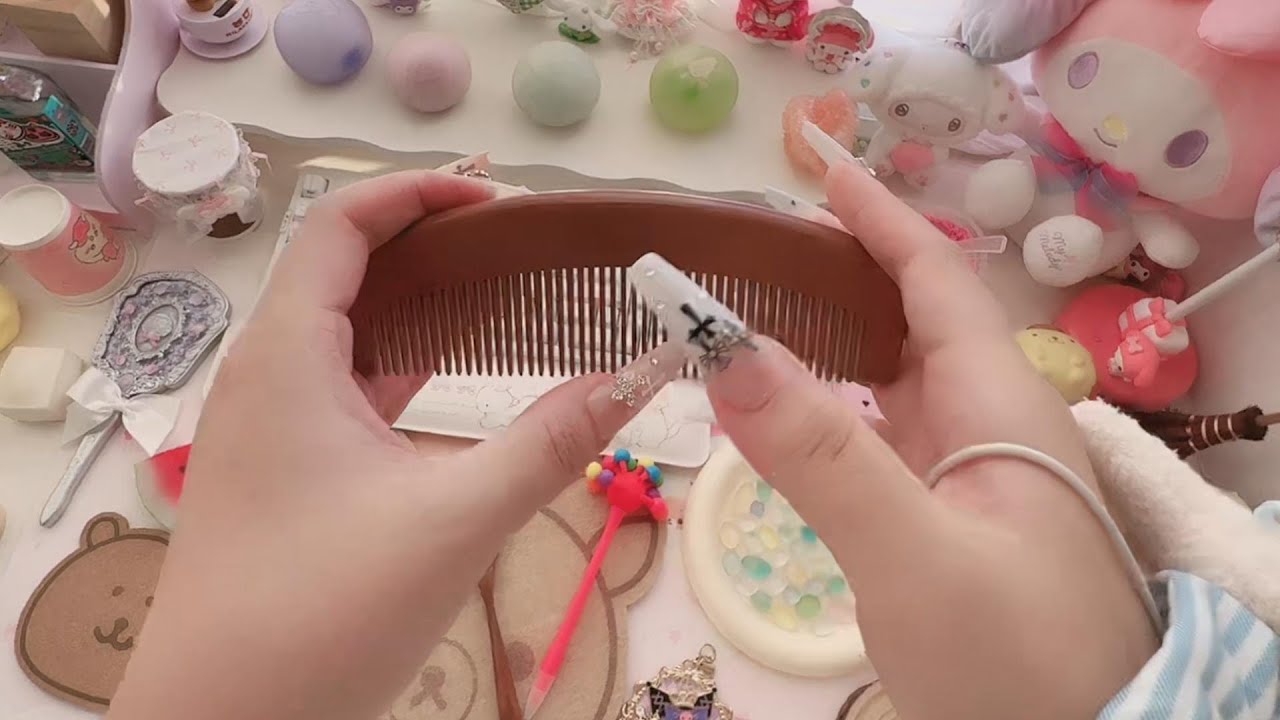 Long Nails & Accent Scratching | Sleep Inducing ASMR Tapping Sounds