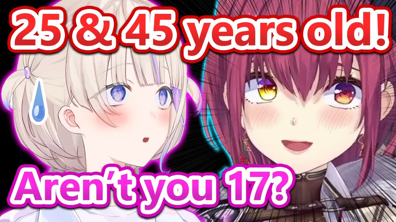 Hajime Gets Confused About Marine's Real Age...