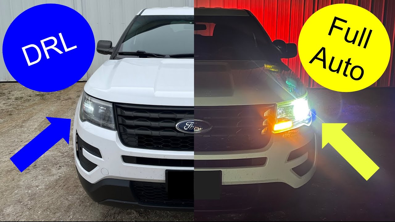 Добавьте автоматические фары и ДХО на ваш Ford PIU или Explorer