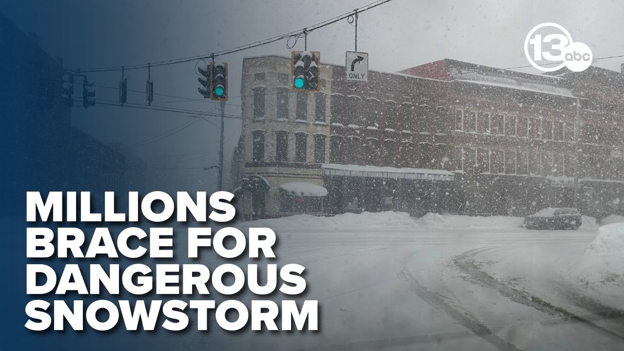 Potentially historic winter storm brings heavy snow, extreme cold to millions across US