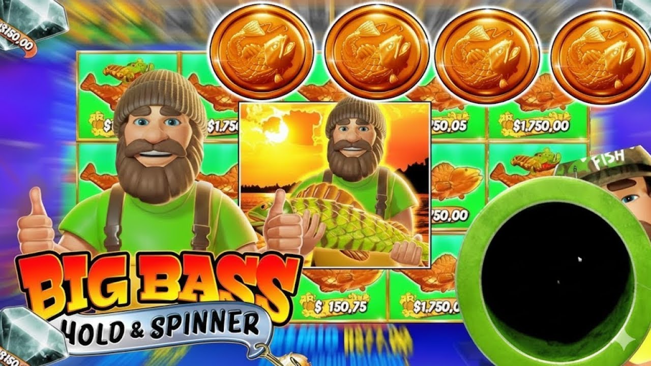 4 M0EDAS : PEGUEl 2 B0NUS GIRAND0 N0 BIG BASS HOLD SPINNER E F0RREI RÁPIDO 🔥🔥