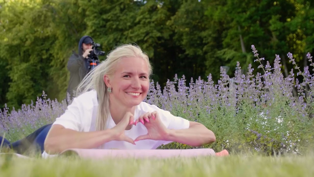 Celebration of 10th International Day of Yoga in 2024 at iconic Victory Park, Minsk, Belarus.