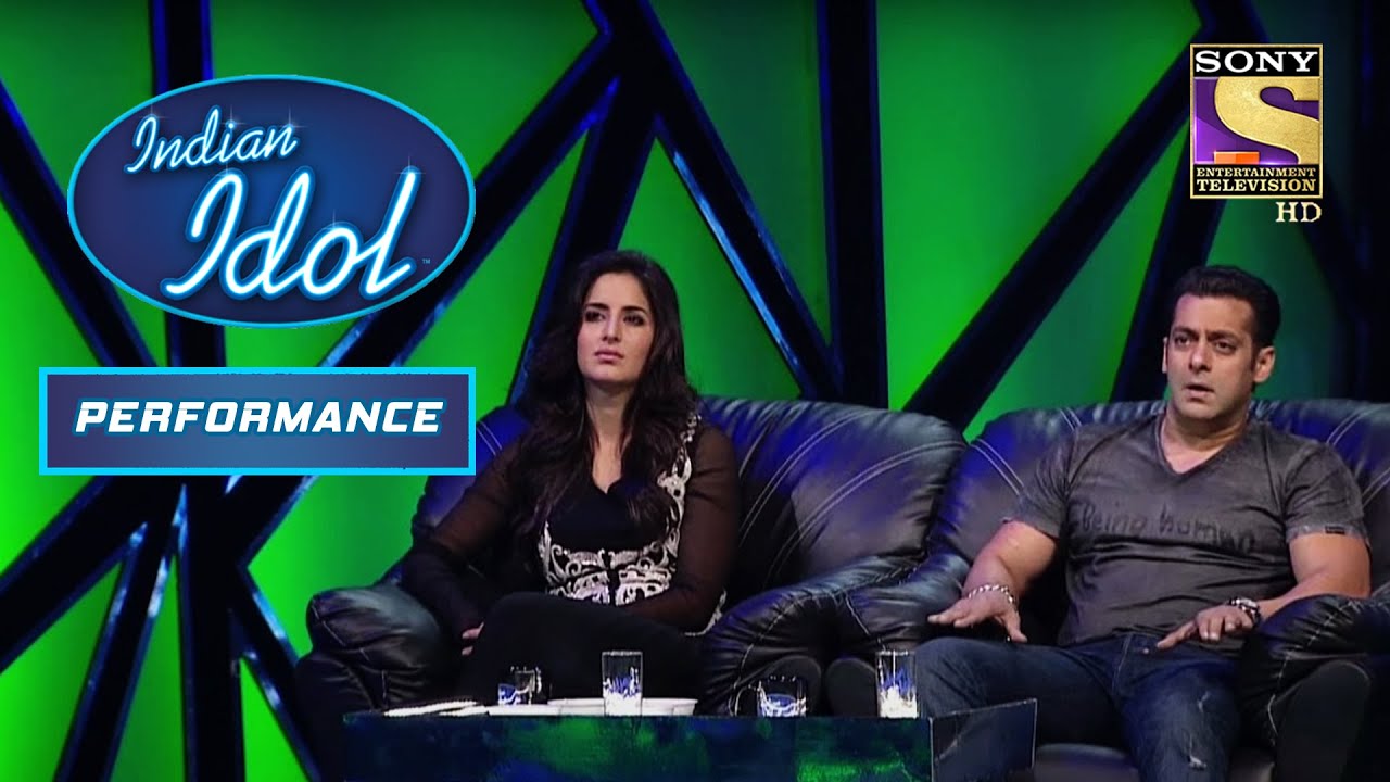 Salman और Katrina के सामने Perform किया गया उनका गाना | Indian Idol | Sunidhi Chauhan | Performance