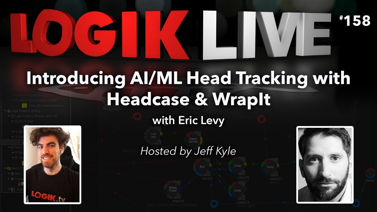 Logik Live #158: Introducing AI / ML Head Tracking with Headcase & WrapIt with Eric Levy