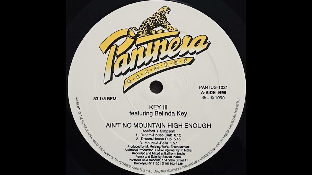 KEY III - Ain't No Mountain High Enough (Dub II Soul) (1990)