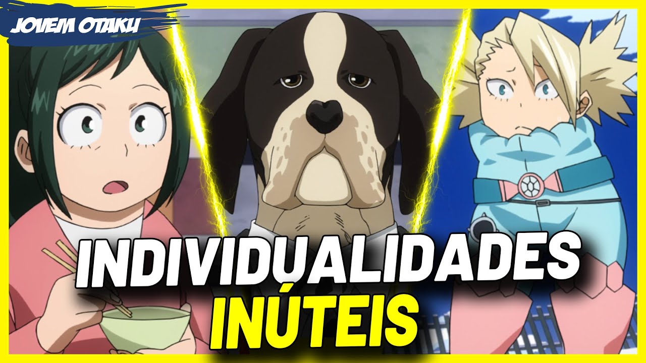10 INDIVIDUALIDADES MAIS INÚTEIS DE BOKU NO HERO | My Hero Academia