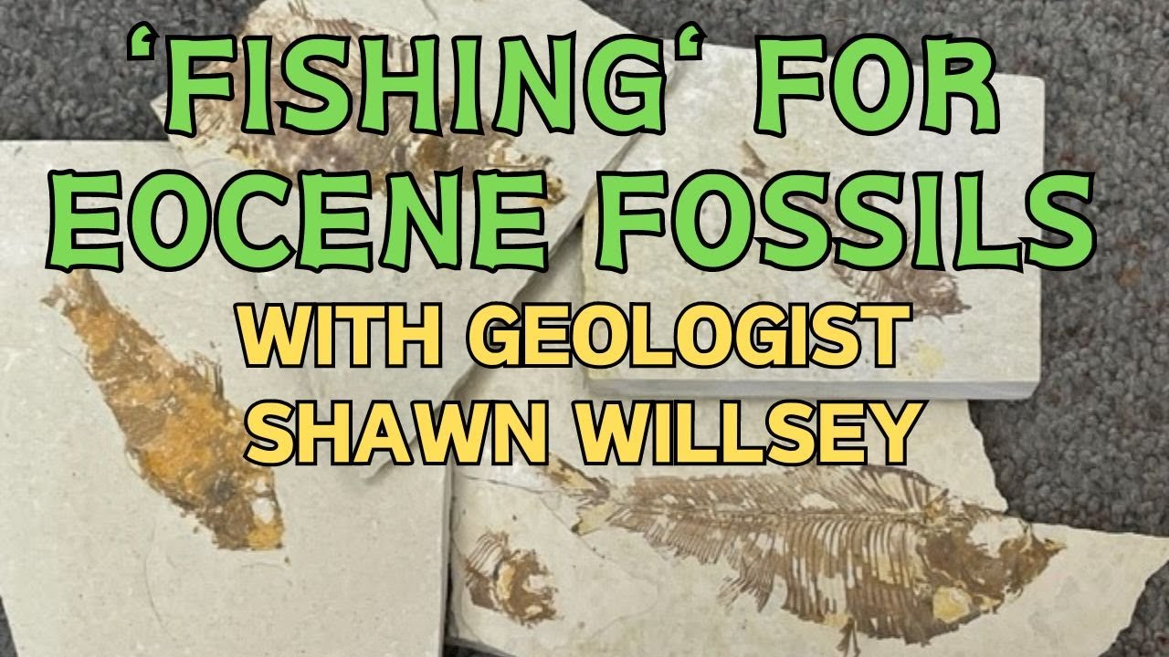 Geologist Goes Fishing For Fossils in Southwest Wyoming?