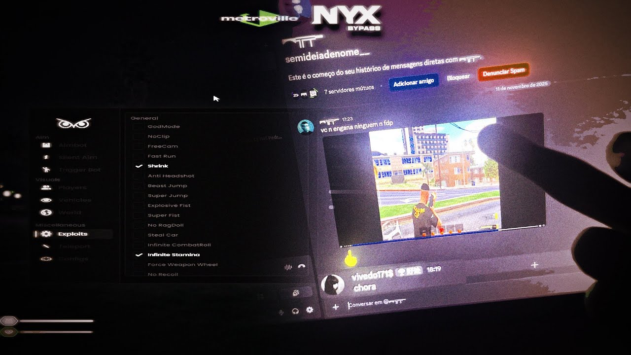 COMO XITAR E NÃO SER PEGO NO FIVEM JÁ EM  2026 | NYX BYPASS