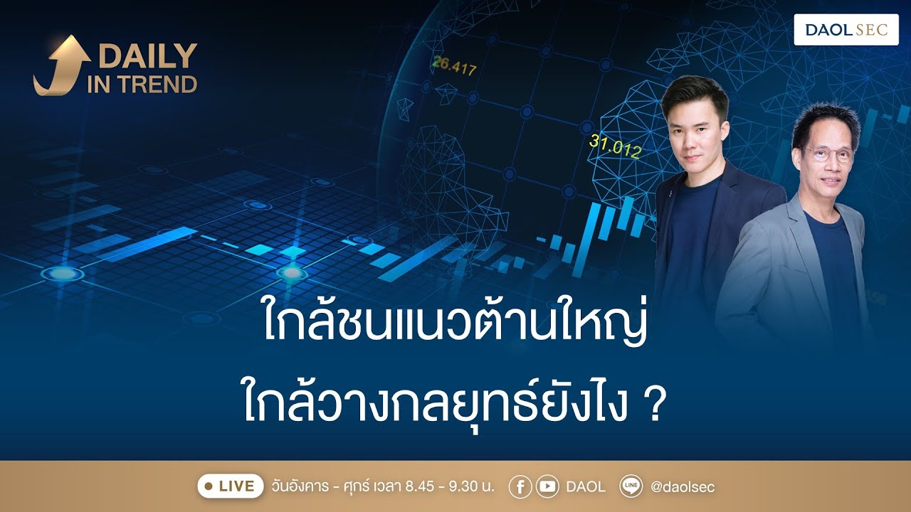 SET ใกล้ชนแนวต้านใหญ่ วางกลยุทธ์ยังไง ? |Daily In Trend 22 ม.ค. 2569