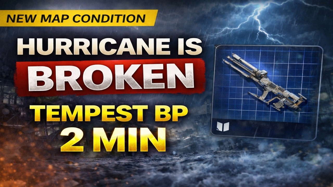 NEW Hurricane Map is BROKEN &ndash; Tempest Blueprint in 2 Minutes?!