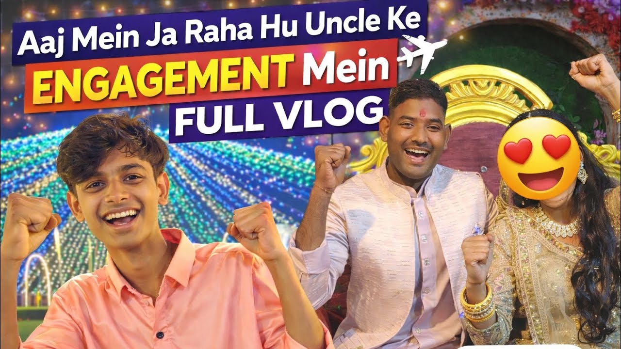 Aaj ham ja rahe h engagement mein 🤗💐