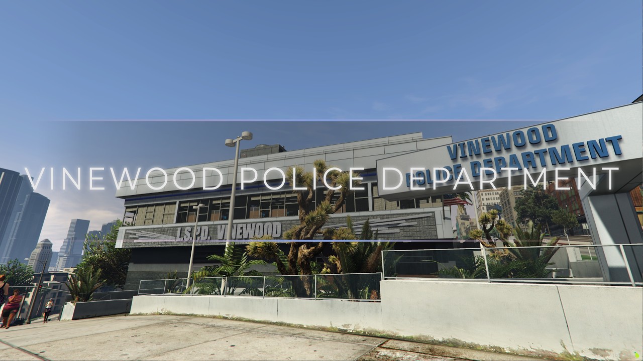 GTA V MLO - VINEWOOD POLICE DEPARTMENT FiveM
