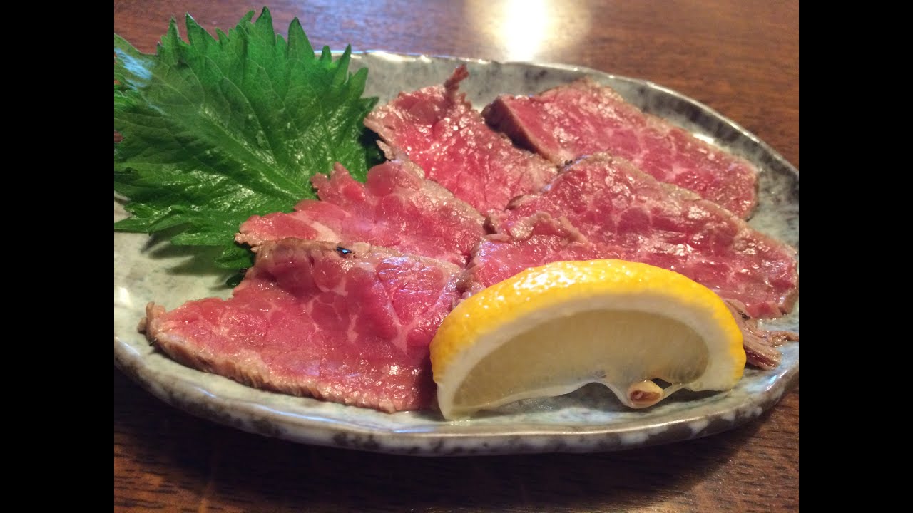 「牛たたき」作り方