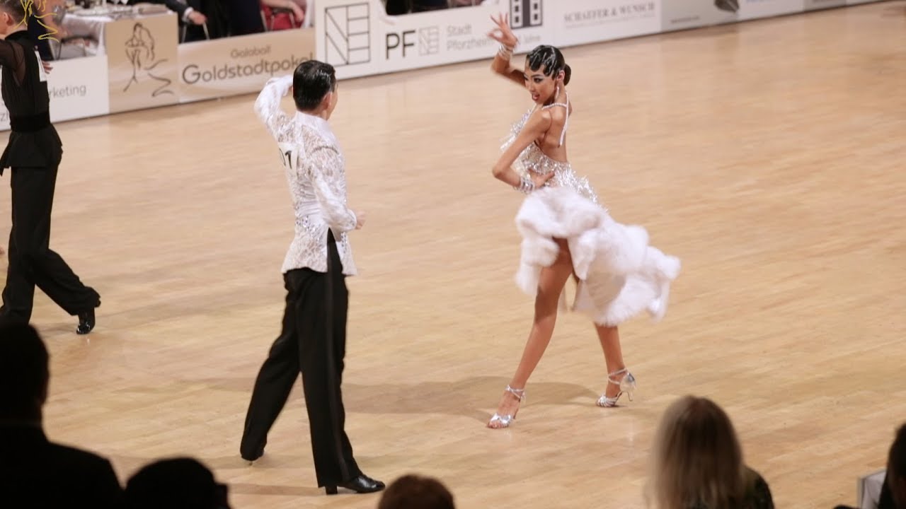Yang Zichen - Li Yi Tong, CHN | GoldstadtPokal 2019 - WDSF Youth LAT - F S