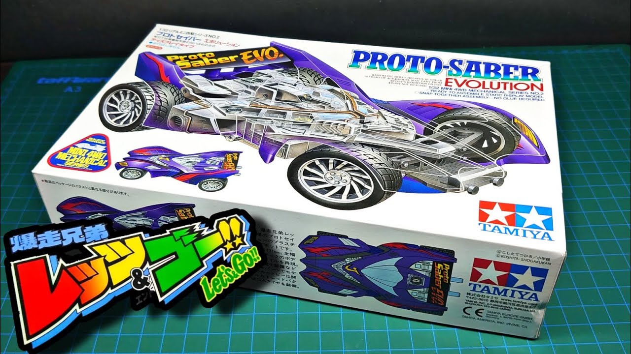 30. Rakit PROTO SABER EVOLUTION | Original TAMIYA Mechanical series!