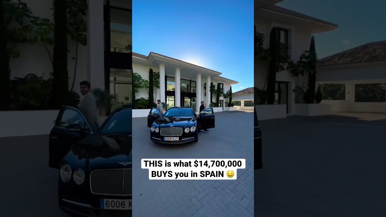 Czy ta nowoczesna hiszpańska megarezydencja warta 14 700 000 dolar&oacute;w jest warta swojej ceny?! #kr&oacute;tkiefilmy
