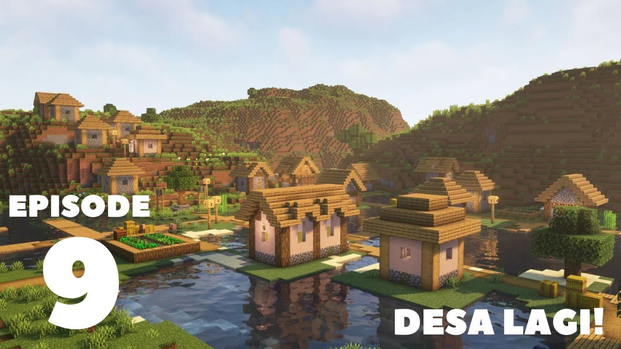 Ada Desa Lagi Tapi...:( | Minecraft Java Indonesia | Episode 9