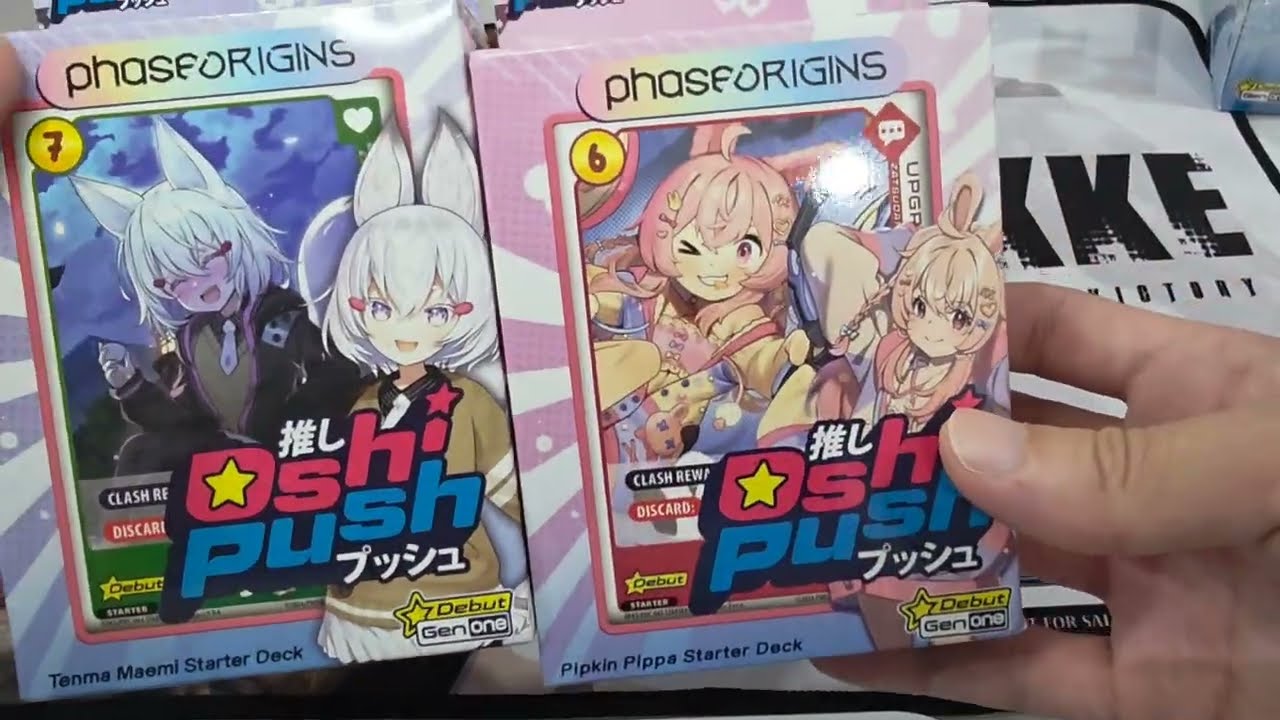[KS] *БОГ НАБОР?!!?* Оши Пуш! Vtuber TCG!