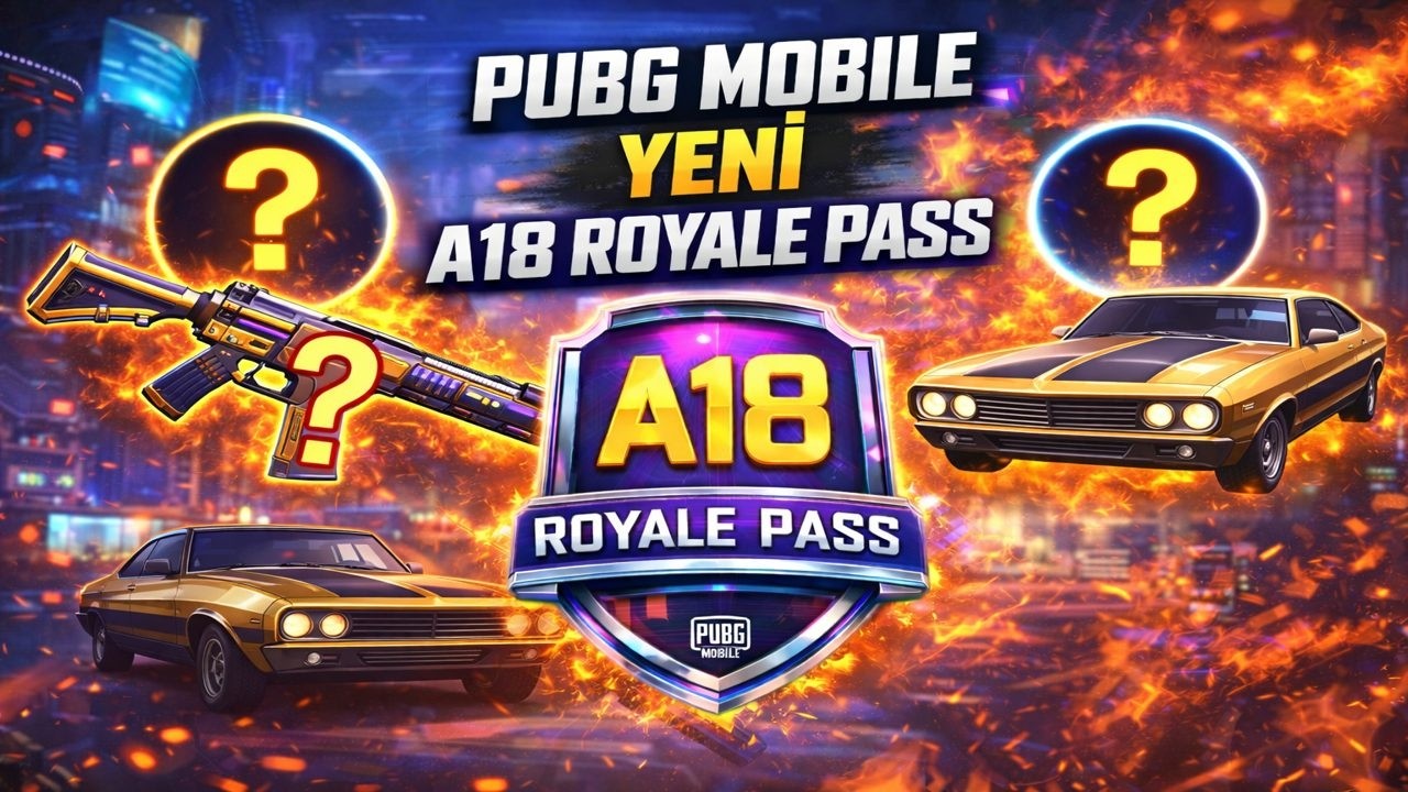 PUBG MOBILE - A18 ROYAL PASS EFSANE M416 DESENİ 😱