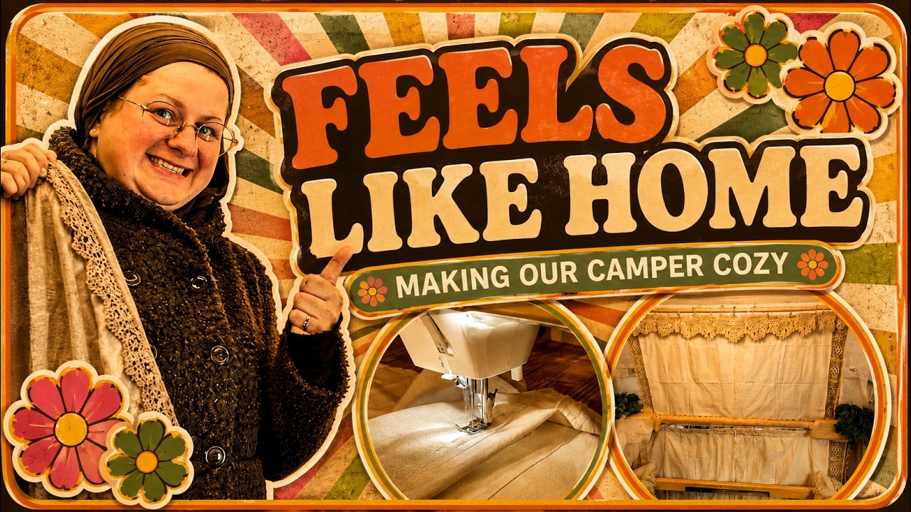 Custom Curtains for Our Camper Alcove & Cabin | DIY Van Build