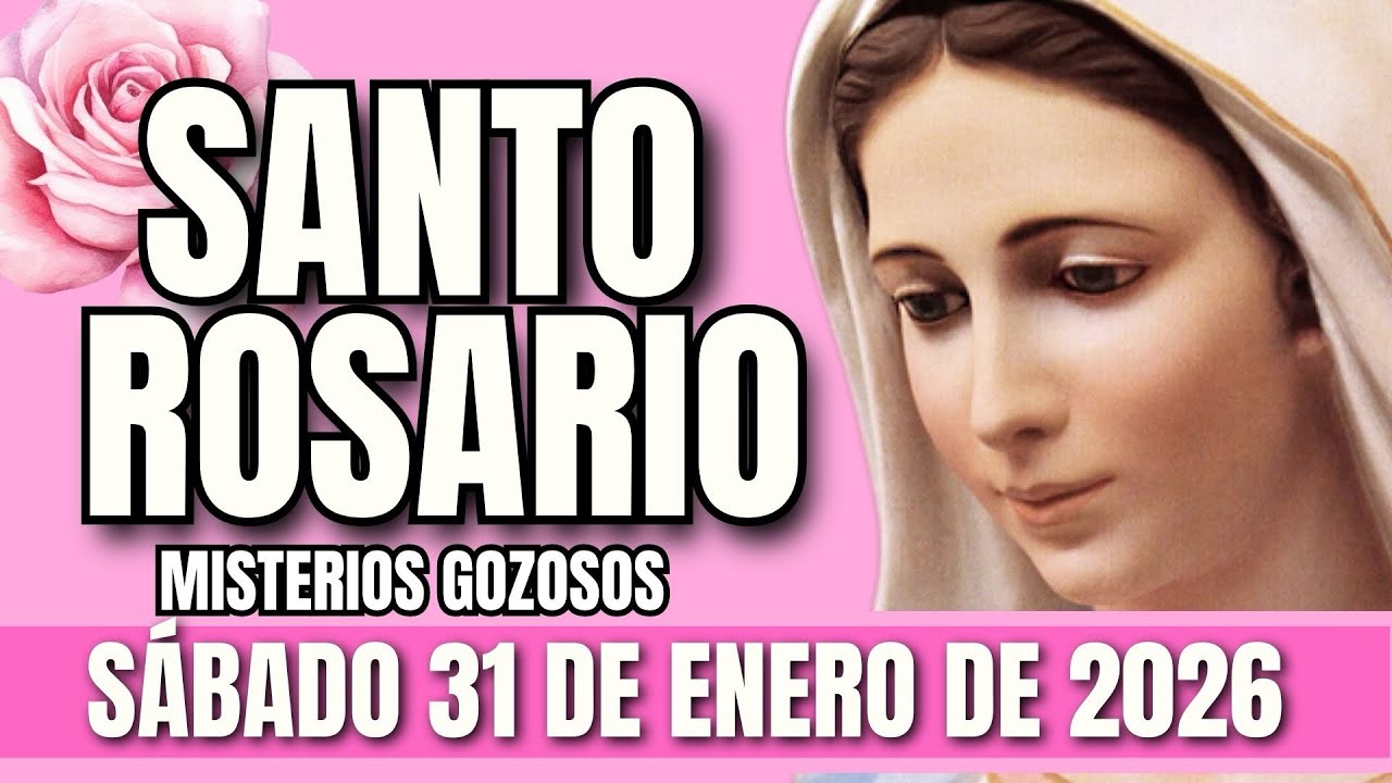 SANTO ROSARIO de HOY 🌹 Sábado 31 de Enero 2026 | Misterios DOLOROSOS | Rosario completo