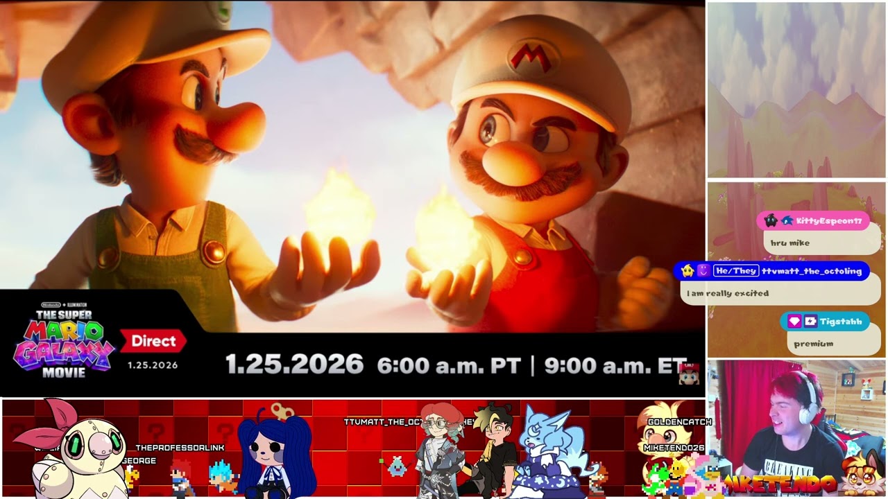 Mario Galaxy Movie Direct, Sonic Rumble and Mario Kart World