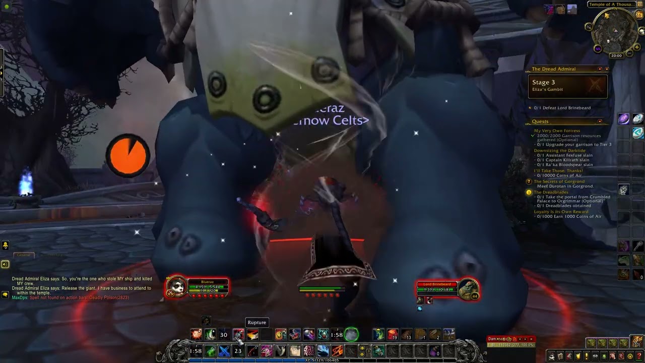 World Of Warcraft - Retail - The Dreadblades, Rogue Legion Weapon. quest line