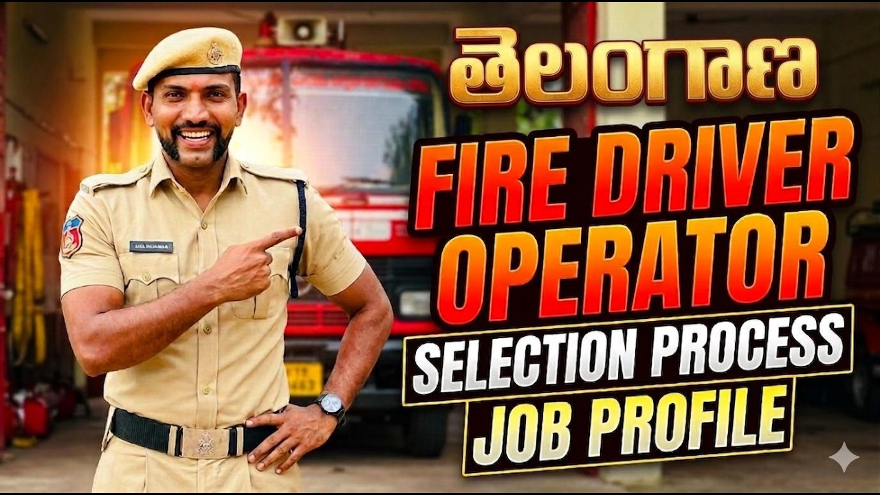 Fire Driver Operator job profile, selection and salary