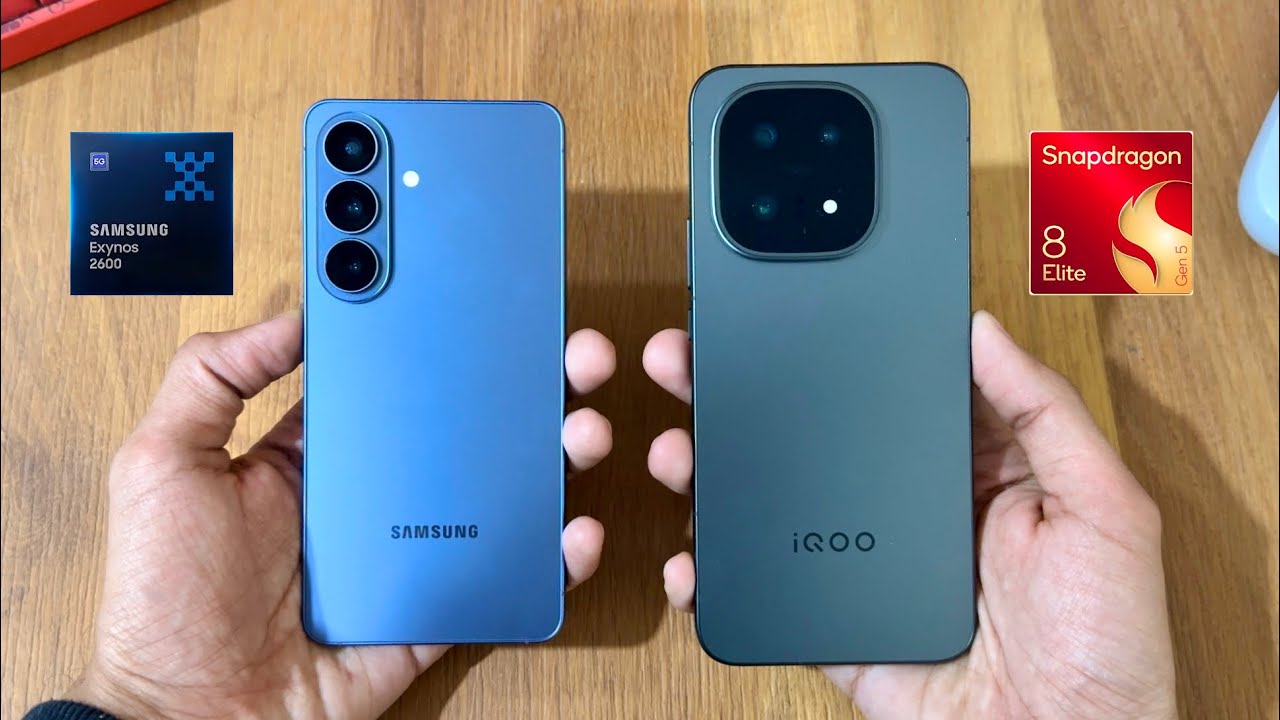 Galaxy S26 vs iQOO 15 - SPEED TEST! Exynos 2600 vs Snapdragon 8 Elite Gen 5