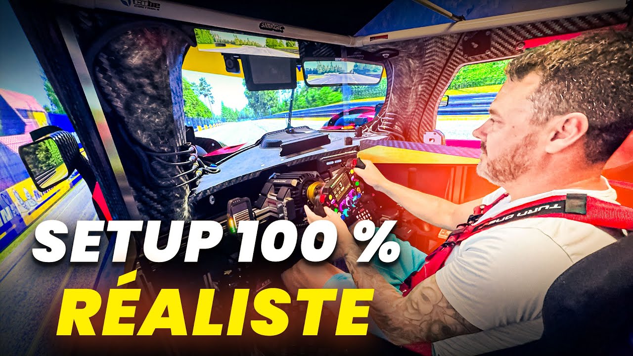 J'ai jamais vu un mec aller aussi loin pour son setup SIMRACING