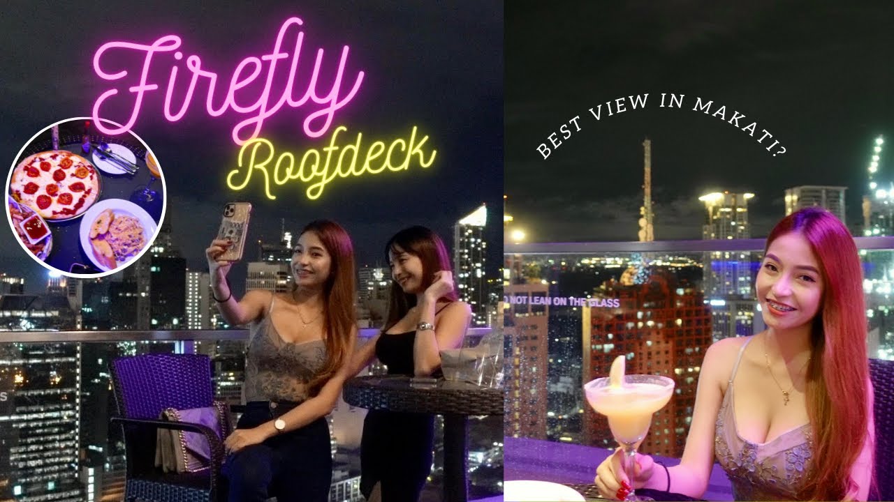AMAZING ROOFTOP BAR IN MAKATI | FIREFLY ROOFDECK