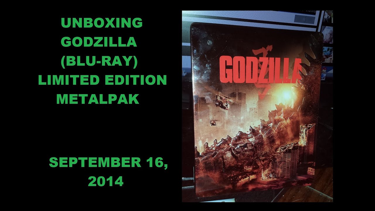 Unboxing - Godzilla (Blu-ray) - Limited Edition MetalPak