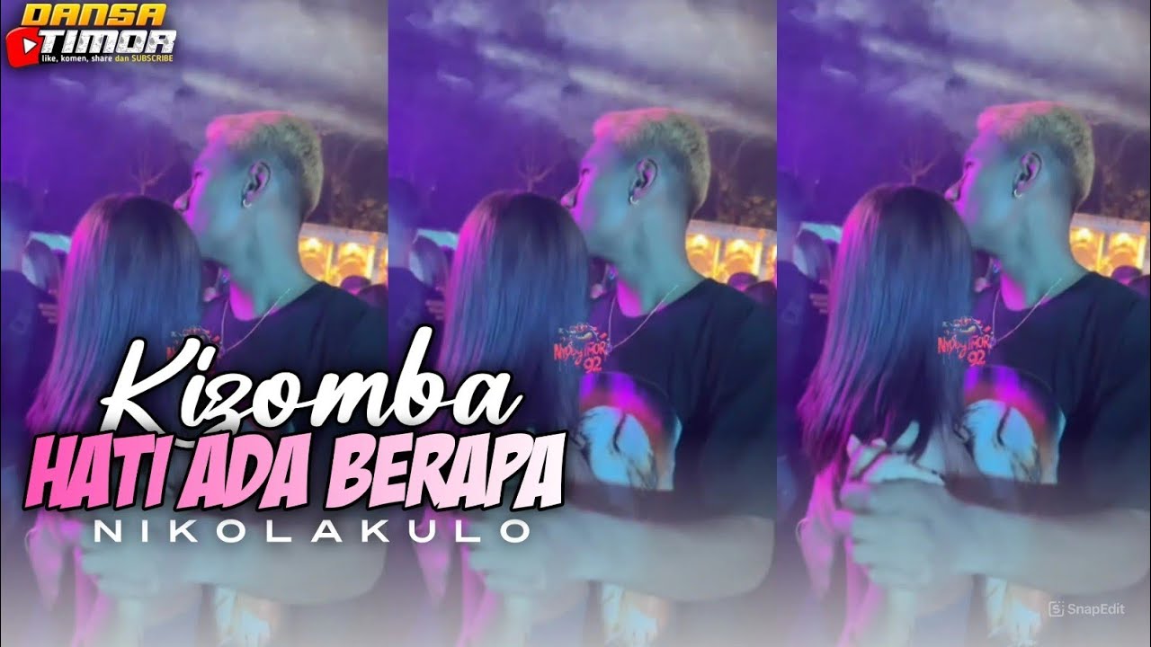 LAGU DANSA KIZOMBA | HATI ADA BERAPA (M. A. C.) - COVER NIKO LAKULO 