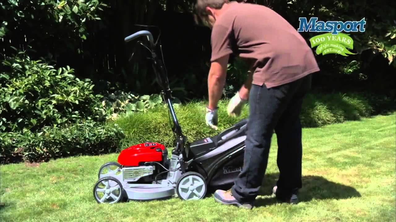 Masport Lawnmowers: Handle Lift System