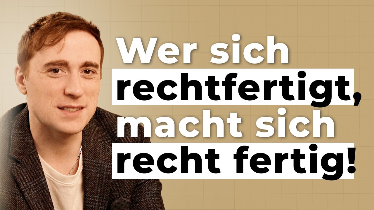 Wirksame Gesprächstechnik: NIE WIEDER RECHTFERTIGEN!