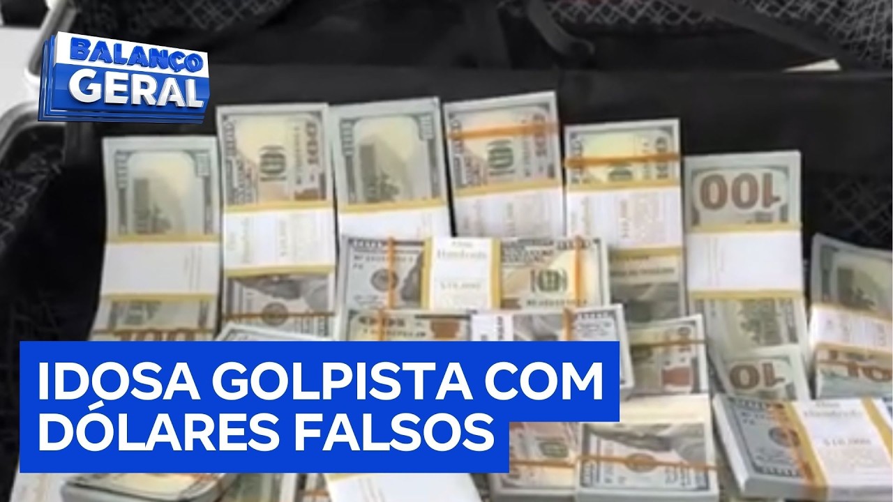 O Golpe da Mala: Idosa tenta comprar caminhonete com dólares falsos em SP