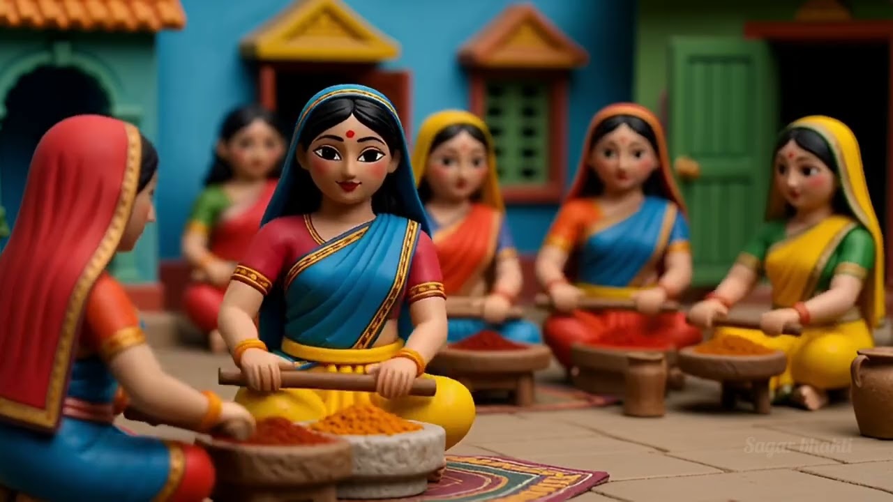Village Cooking miniature । Village style Dal Roti ASMR | Mini Kitchen Food