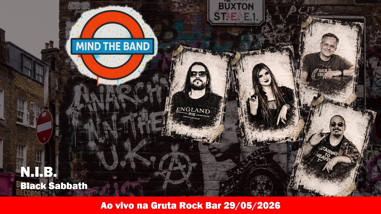 N.I.B. (Black Sabbath) - Cover ao vivo | MIND THE BAND (A Gruta Rock Bar, 29/05/2026)