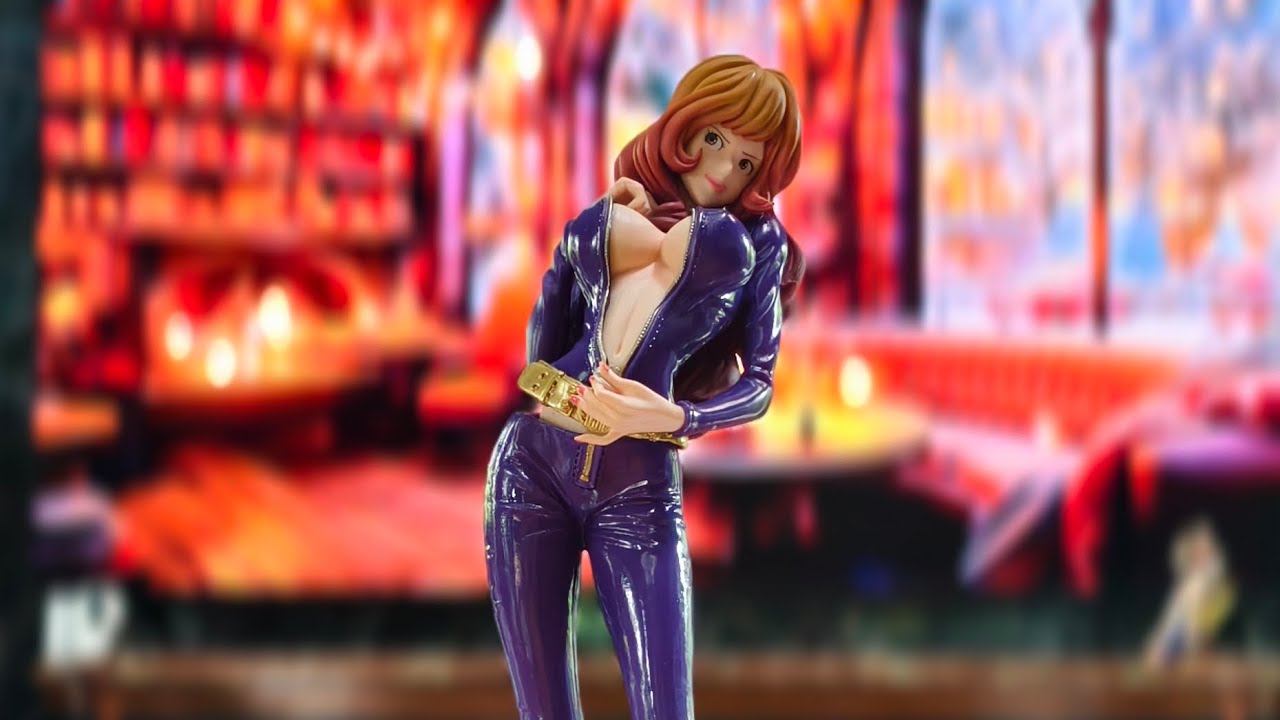 Lupine the 3rd GROOVY BABY SHOTIFujiko Mine Figure Purple 