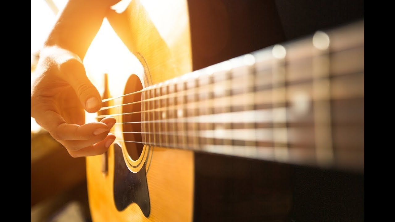 Красивая игра на акустической гитаре Umit Bofoev Gitar men