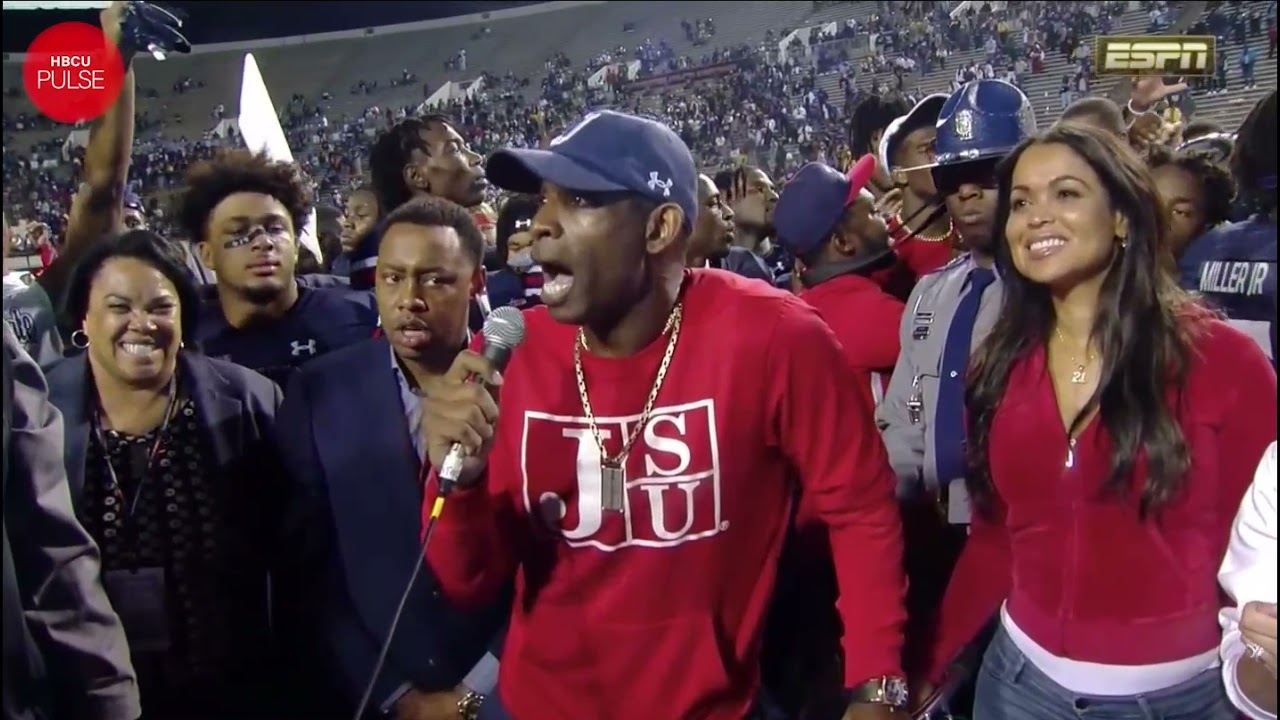 Deion Sanders & Jackson State University Win 2021 SWAC Championship: Title Presentation