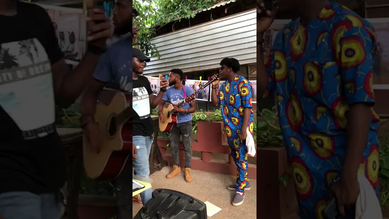 DANNY PARKER performing acoustic version of 