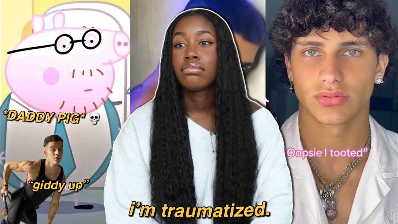watching tiktok thirst traps until i become a lesbian 💀 (400k special)