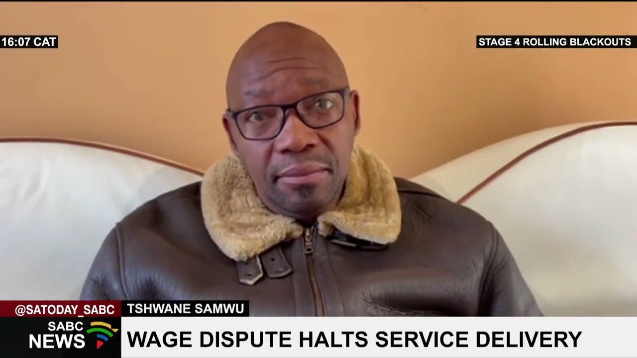 Wage dispute halts service delivery in Tshwane