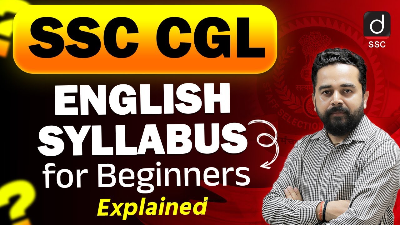 SSC CGL English Syllabus for Beginners: Complete Guide & Preparation Tips | Drishti SSC